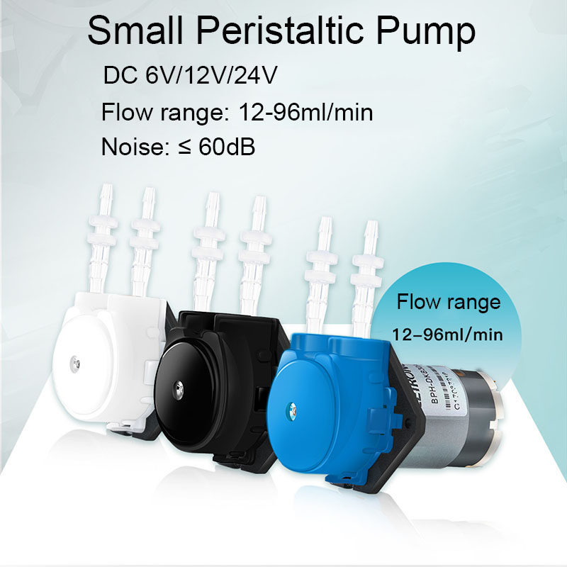 Mini Peristaltic Pump 12V - Mała pompa perystaltyczna DC 6V/12V/24V, pompa