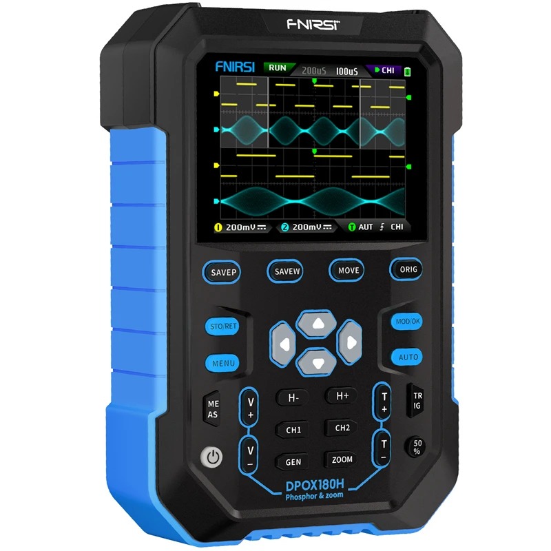 FNIRSI DPOX180H Przenośny Oscy – Fnirsi Digital Oscilloscope Handheld recenzja i cena