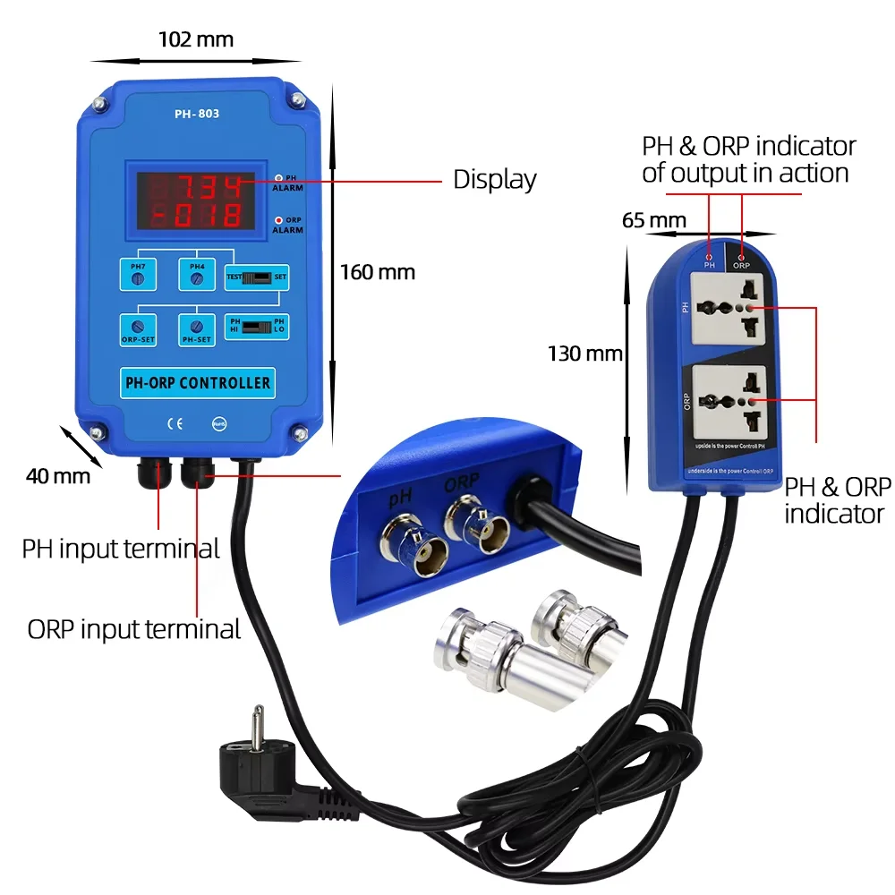 Cyfrowy regulator pH, miernik  – Ph Meter Digital Water Tester recenzja i cena