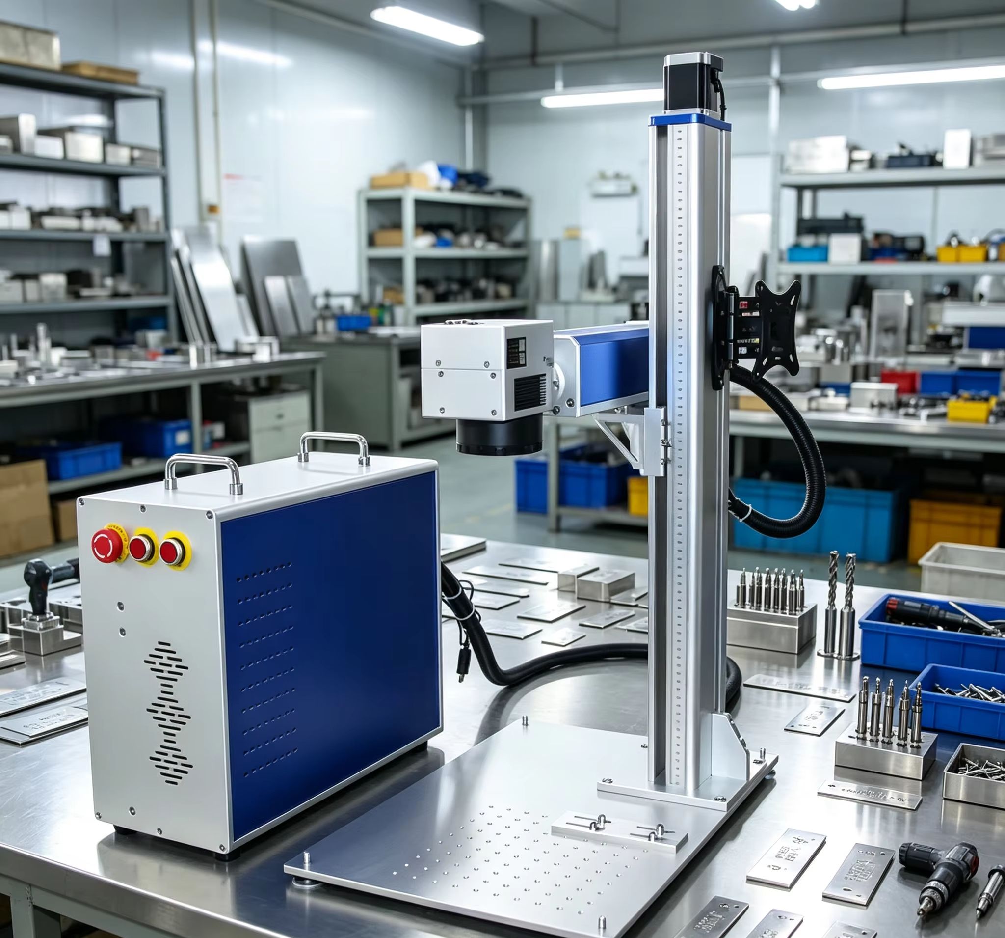 Fabrycznie Nowa Przenośna Masz – Fiber Laser Marking Machine 30W recenzja i cena