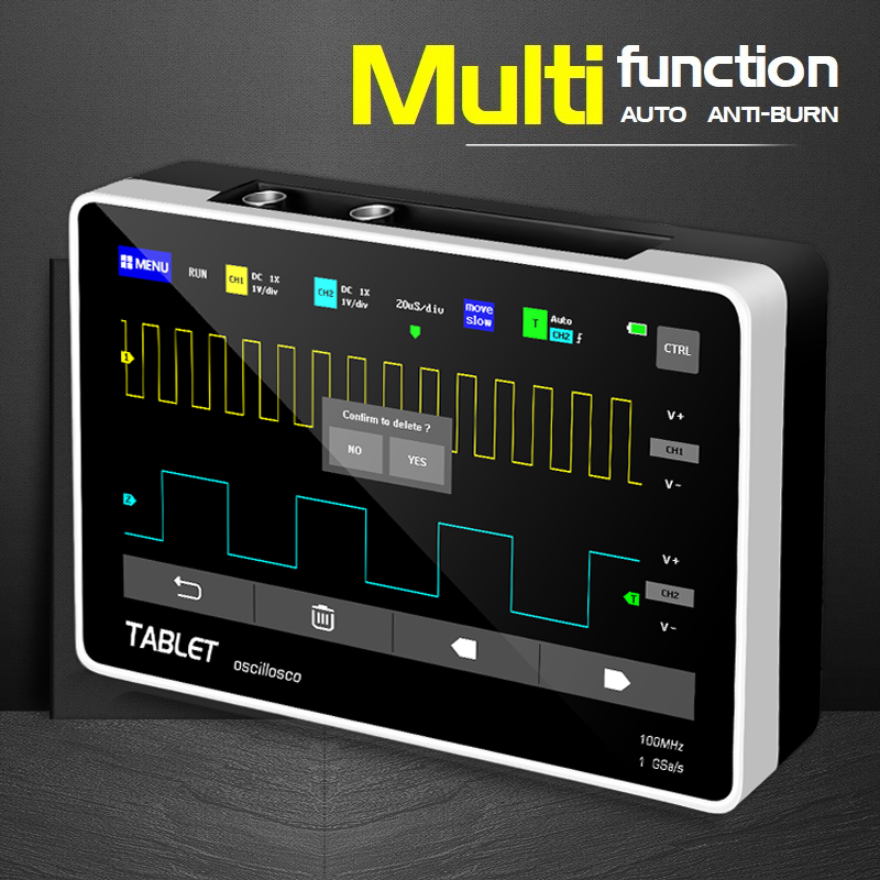 FNIRSI 1013D – dwukanałowy osc – Fnirsi Digital Oscilloscope Handheld recenzja i cena