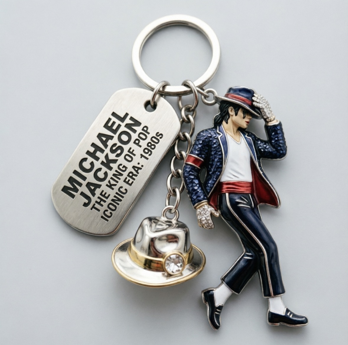 Brelok Michael Jackson do plec – Packaging recenzja i cena